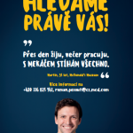 MC Donald banner – modrý